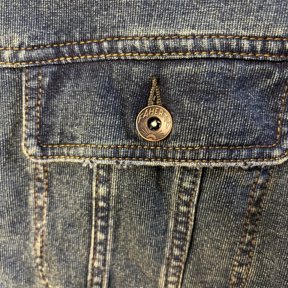 Faherty Denim Jacket - image 4